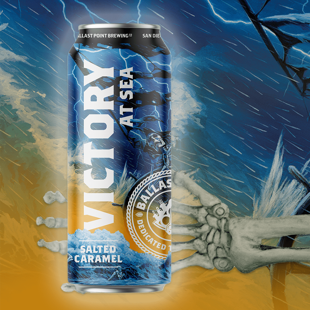 Ballast Point “Victory At Sea Day” 2020 | Salted Caramel Can Release