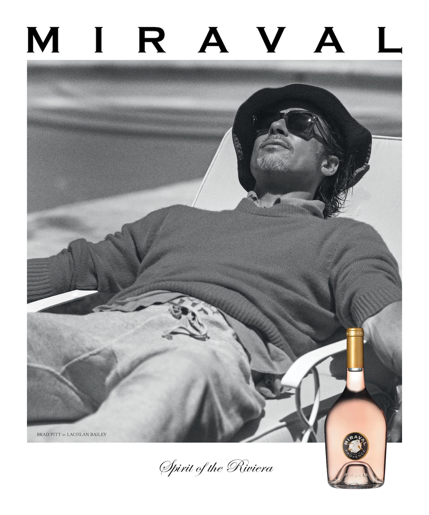 Brad Pitt & Miraval Rosé: Spirit of the Riviera