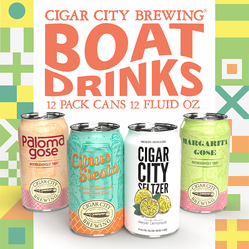 Cigar City Brewing Releases Boat Drinks Mixed 12-Pks