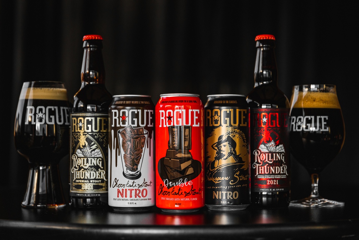 Warm Up with This Winter With  New Stouts By Rogue Ales & Spirits