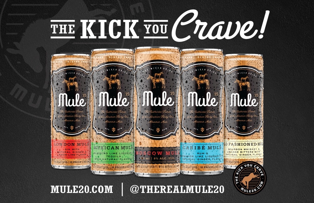 Mule 2.0 Announces Launch Of 4 New Canned Cocktails