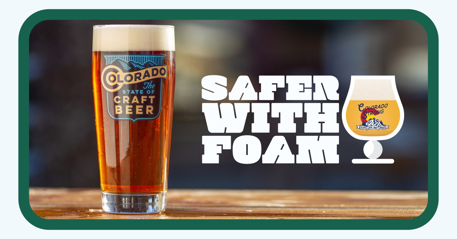 Colorado Breweries Participate In “Safer With Foam”  Campaign