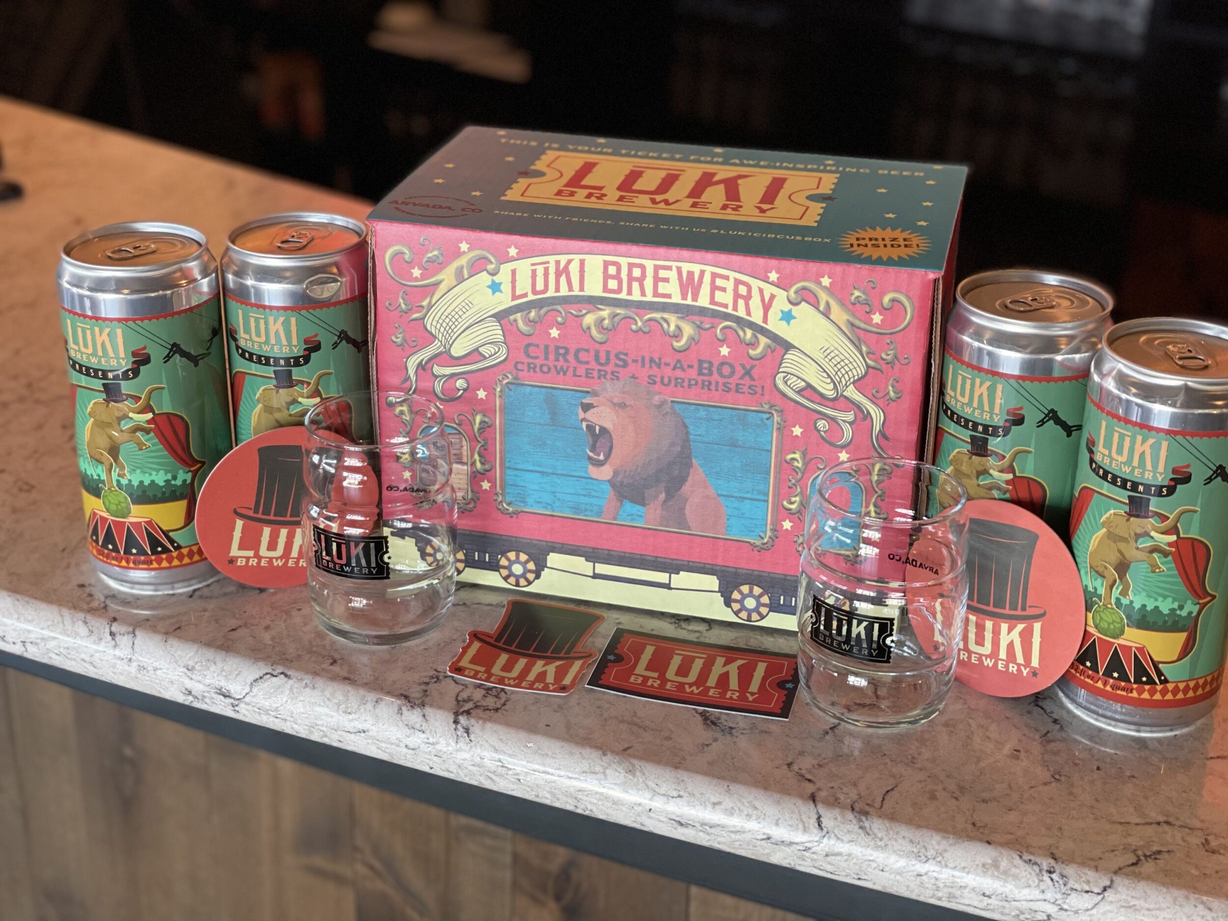 LUKI Brewery To Tame This Summer With Edition of Circus-in-a-Box