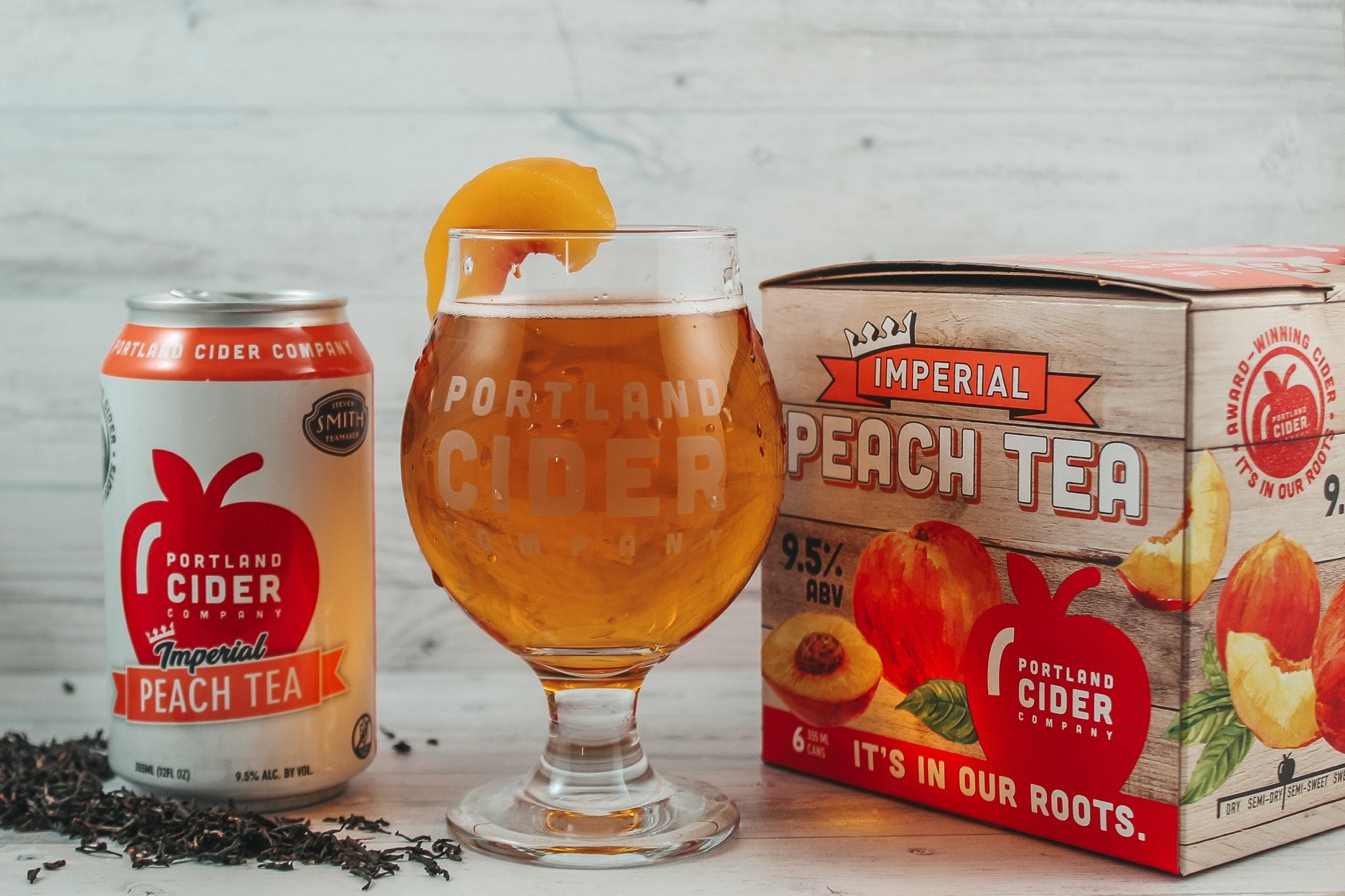 Portland Cider Co. Releases New Imperial Peach Tea