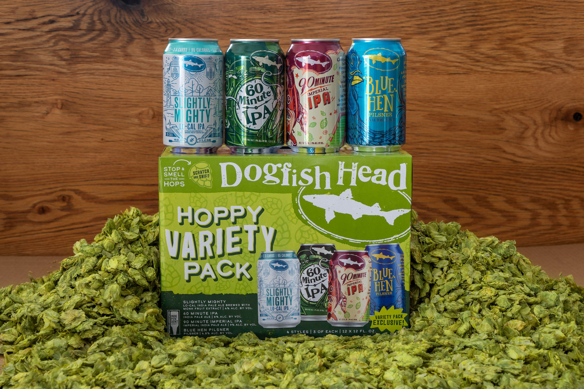 Dogfish Head Unveils Multi-Sensory Hoppy Variety Pack