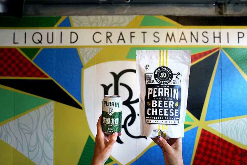 Perrin Brewing Company Partners with Pop Daddy To Create “Pop Daddy Beer Cheese Pretzels”