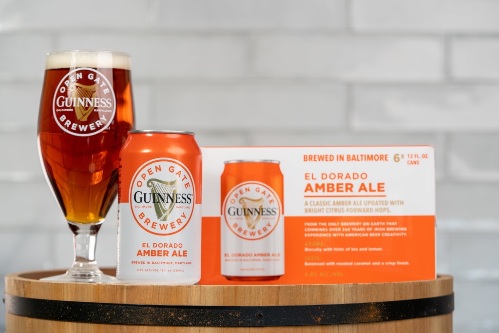 Guinness El Dorado Amber Ale Now Available All Year Round in Mid-Atlantic Market