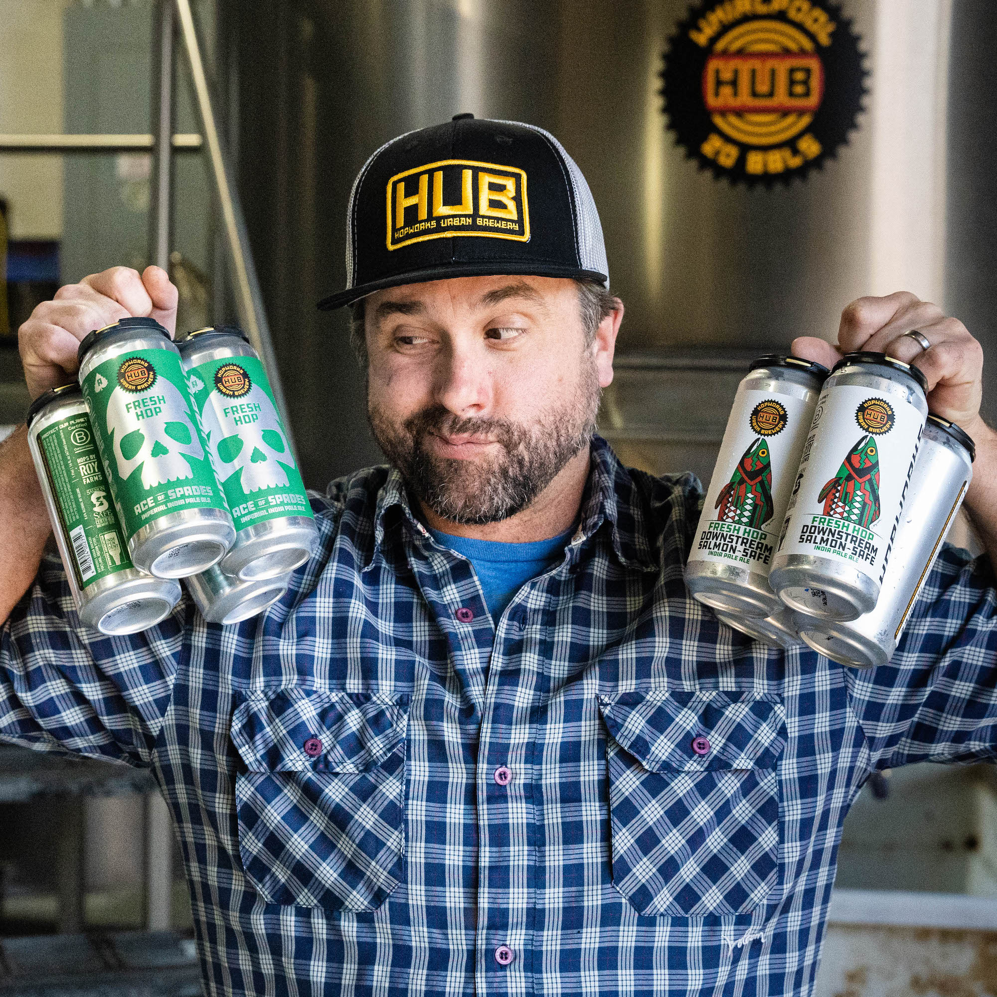 Hopworks Bids Farewell to Fresh Hop Season with a Double Release