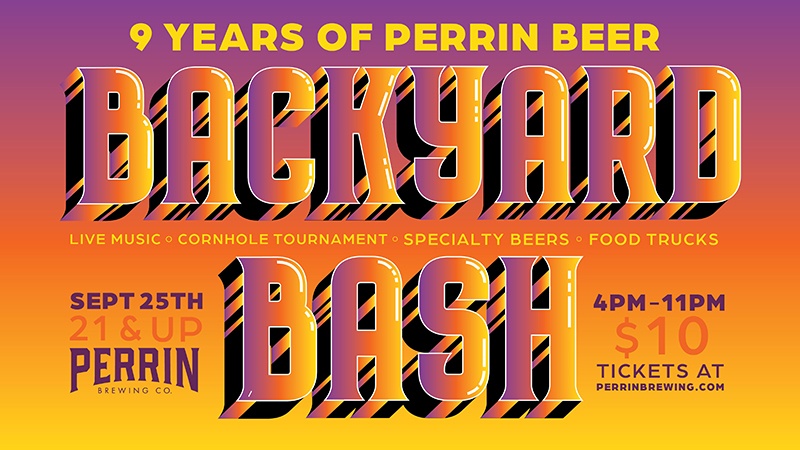 Perrin Brewing Company Announces Backyard Bash