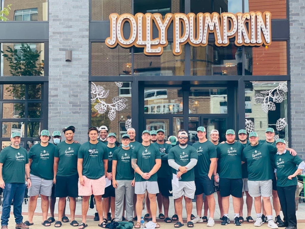 Jolly Pumpkin Endorsement Deal With Michigan State University