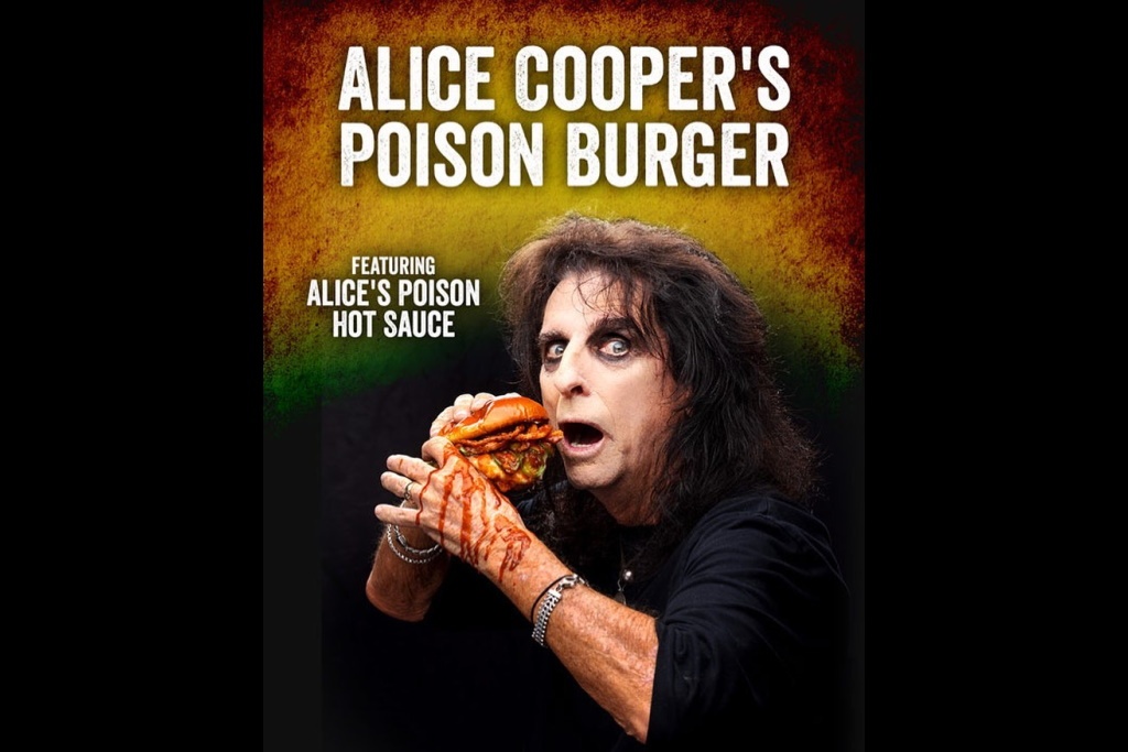 Rock & Brews Restaurants and Alice Cooper Launch “Poison Burger”