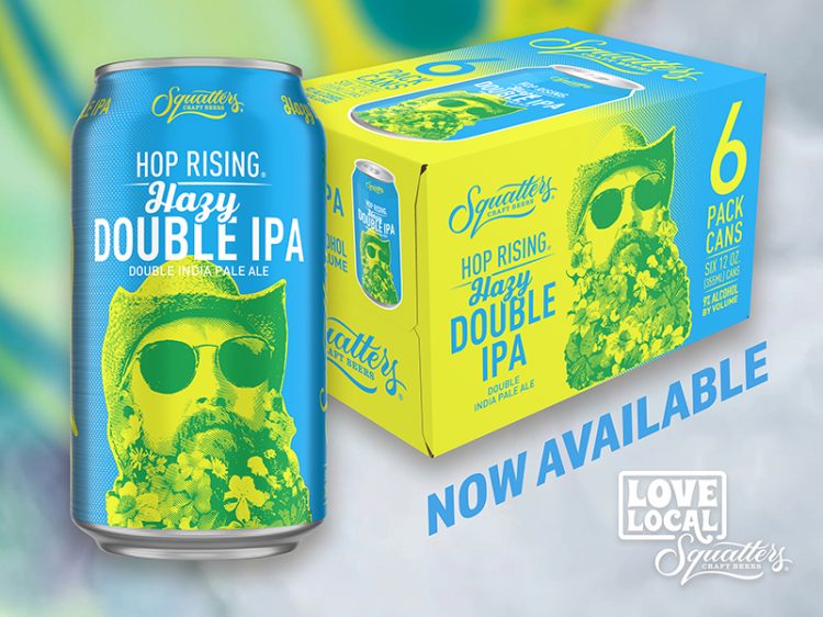 Squatters Craft Beers Releases Hazy Hop Rising Double IPA - BeerAlien