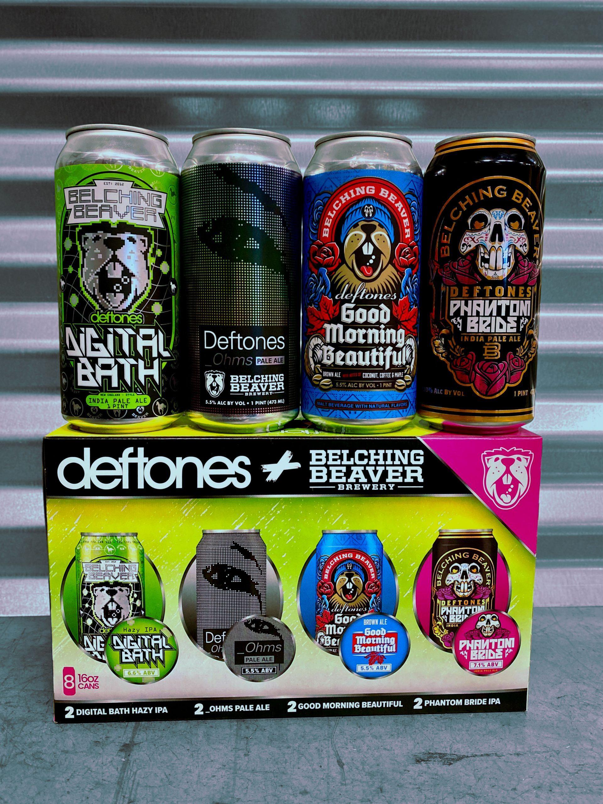 Belching Beaver Brewery Releases Deftones Mixed Pack and GABF Silver Medal Beer