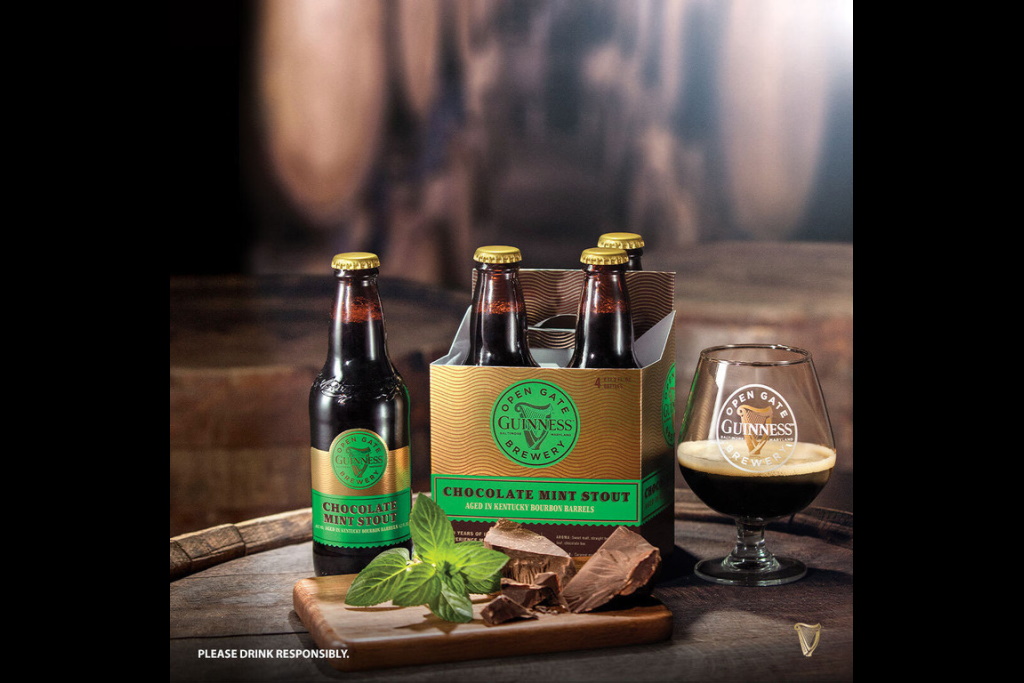 Guinness Releases Chocolate Mint Stout Aged In Kentucky Bourbon Barrels