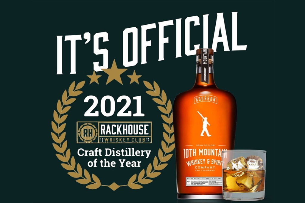 10th Mountain Whiskey & Spirits Named 2021 Craft Distillery of the Year