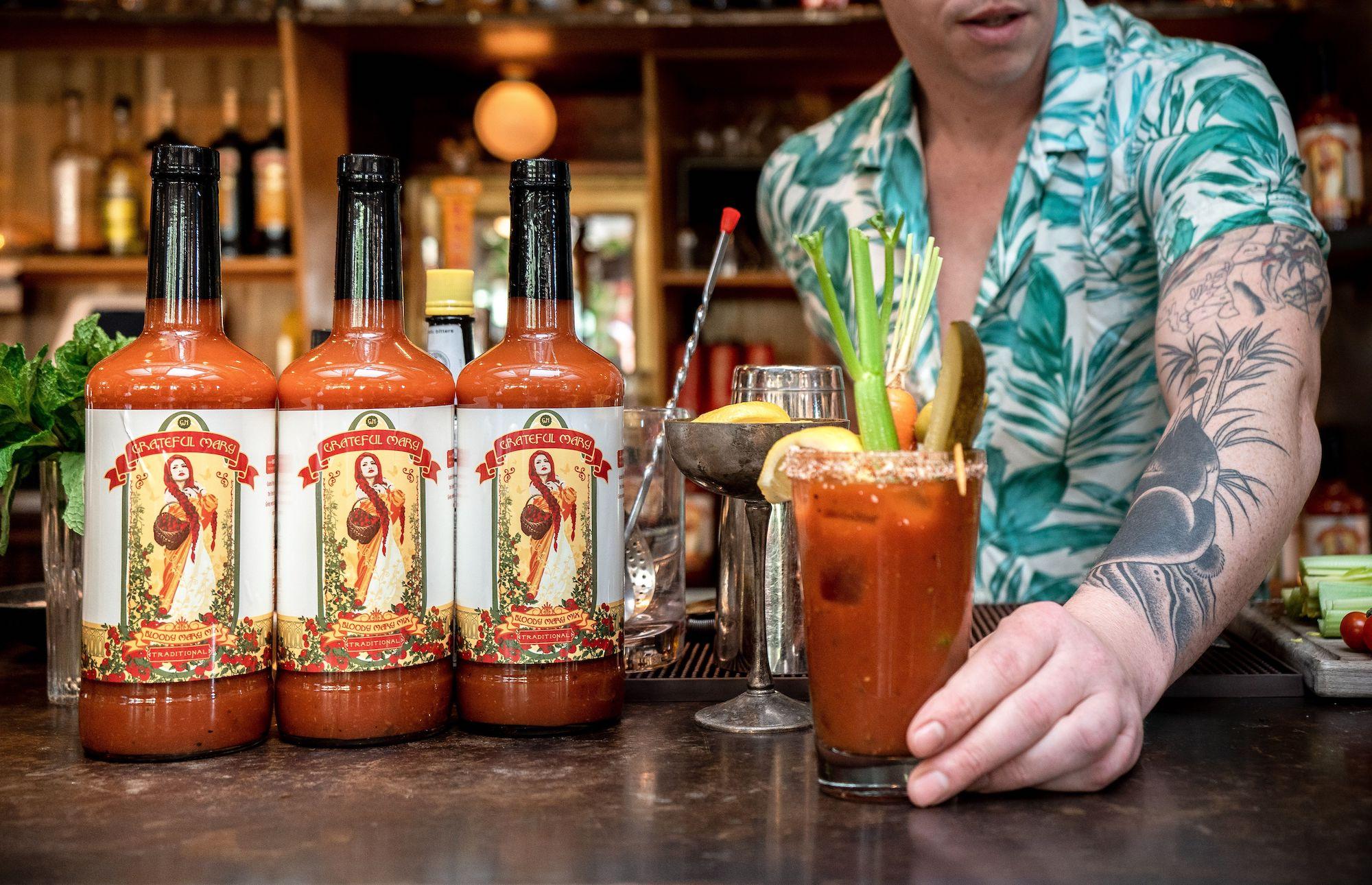 “GRATEFUL MARY” Bloody Mary Mix Enters CBD Market. 1st To Be Mass Distributed