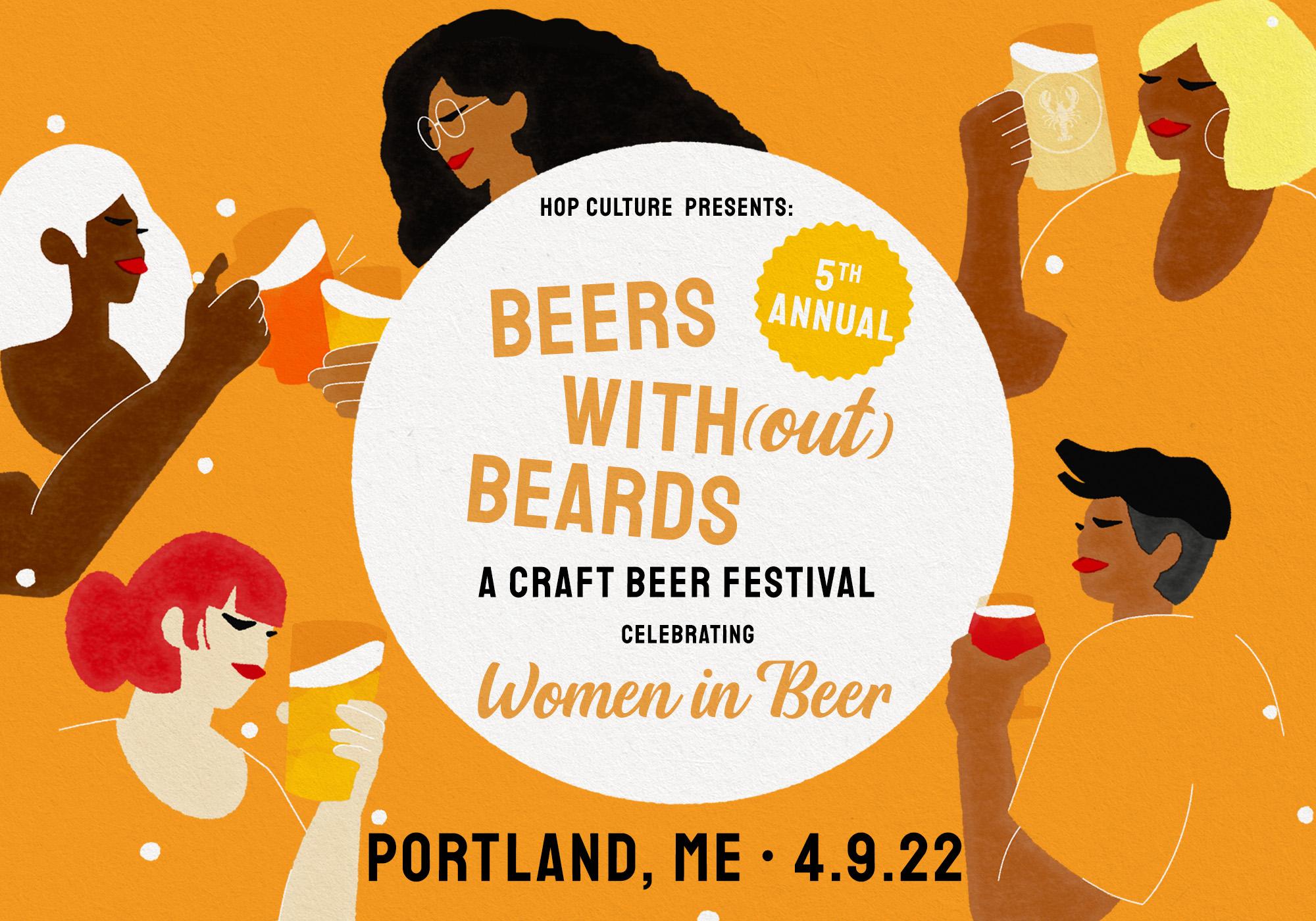 Hop Culture Announces Beers With(Out) Beards Festival in Portland, M.E.