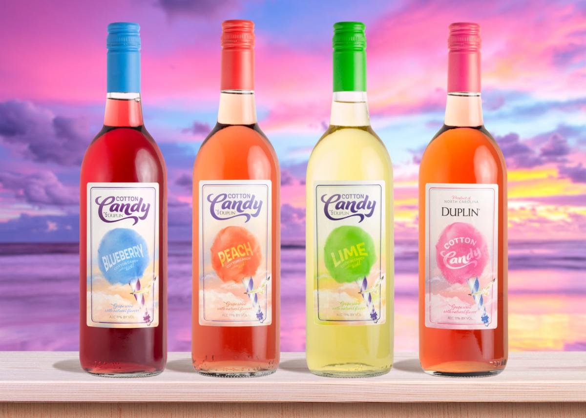 Duplin Winery creates Cotton Candy Wine Collection