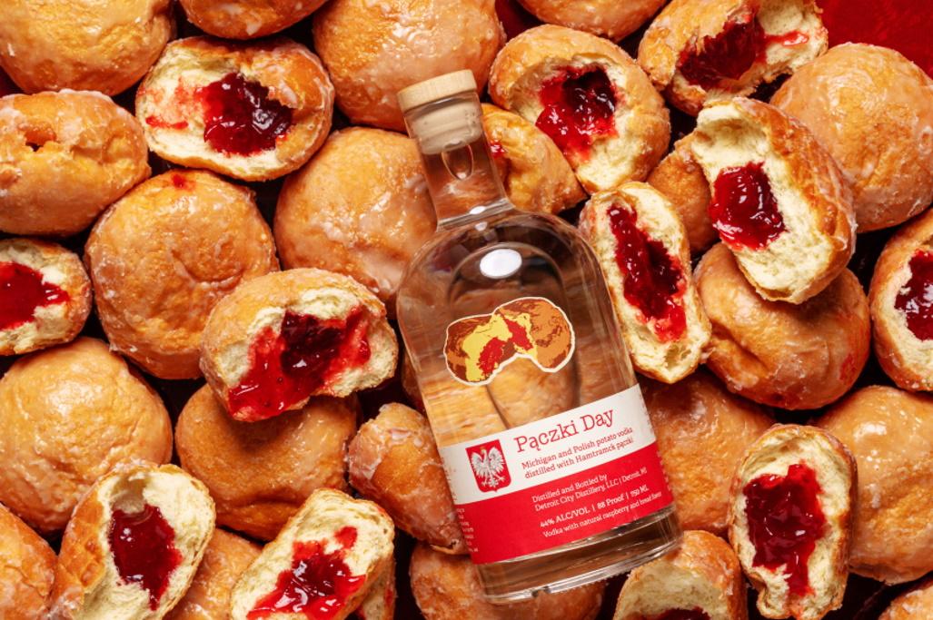 Pączki Day Vodka by Detroit City Distillery Returns February 11