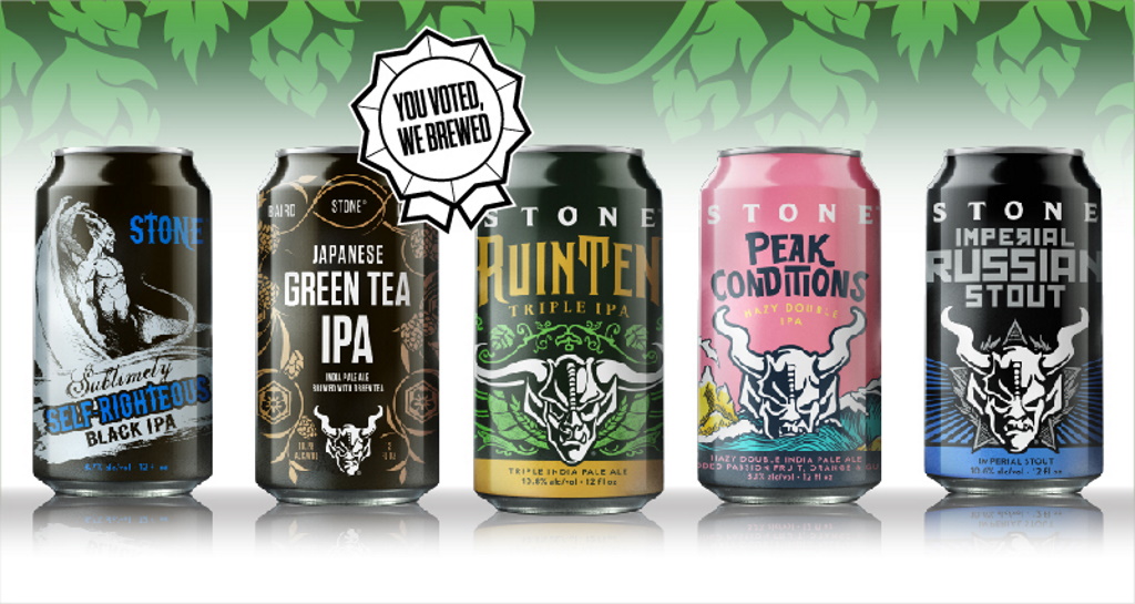 Stone Brewing Looks to Fan Votes for a Series of 2022 Throwback Special Releases