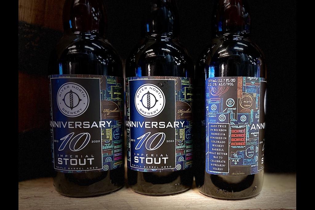 River North Brewery Celebrates 10 years with Triple Barrel Aged Imperial Stout