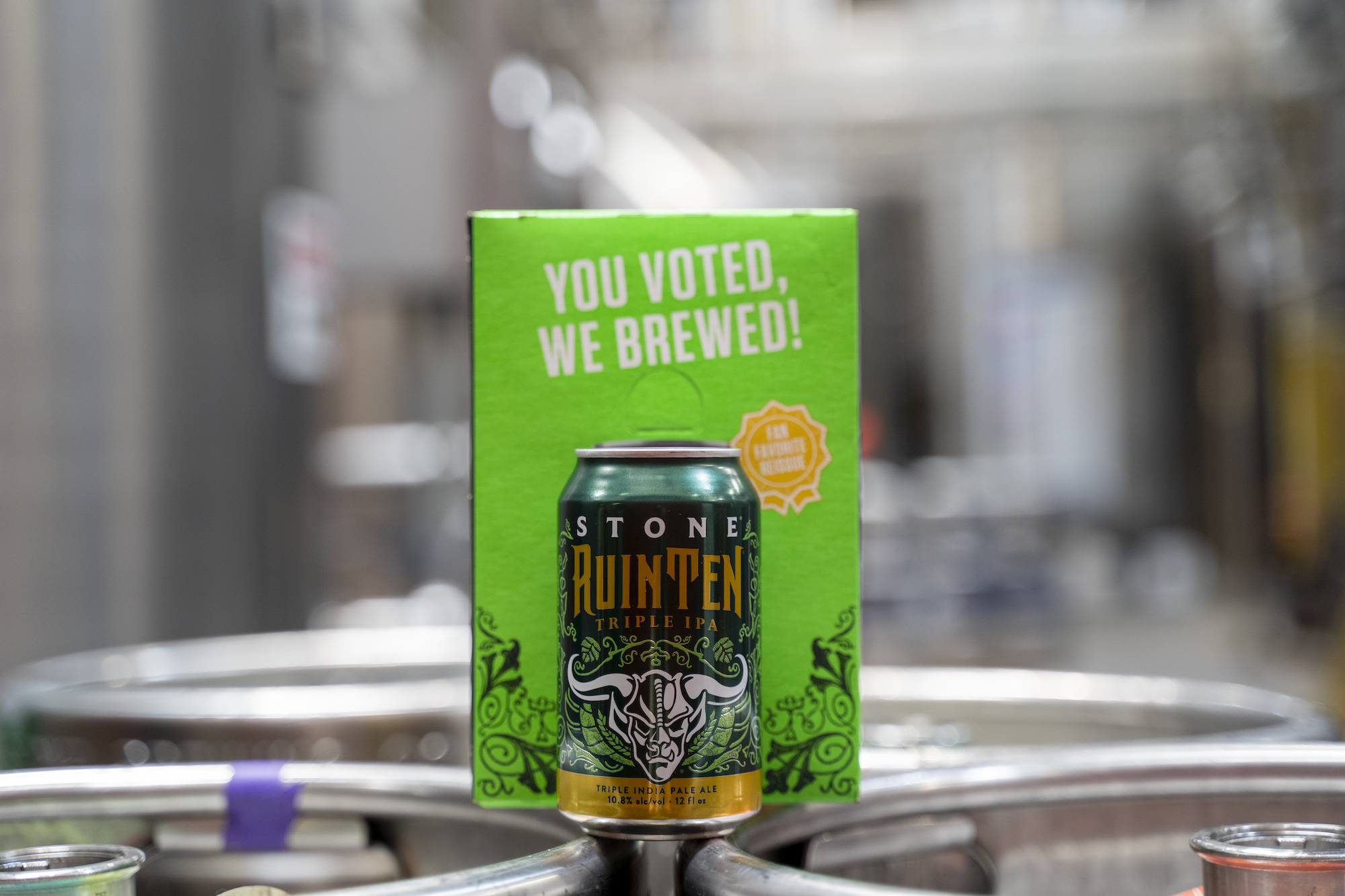 Stone’s #1 Voted Fan Favourite Beer Now Obtainable Nationwide