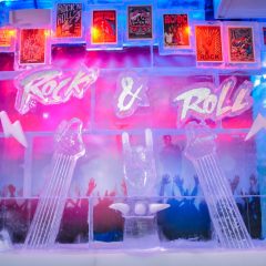 Minus5° ICEBAR At Mandalay Bay Announces Rock ‘n’ Roll Stage Sculptures