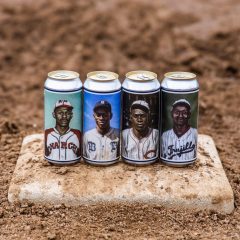 Satchel Paige Beer and Talking Baseball Bobblehead Series Unveiled