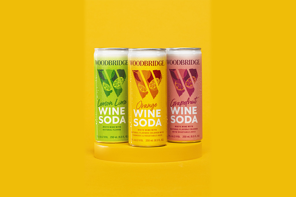 Woodbridge Debuts First-to-Market Wine Sodas