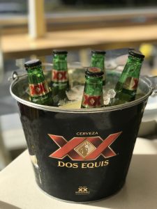 Football Beer Bucket at Cabo Wabo Cantina, courtesy of Cabo Wabo Cantina