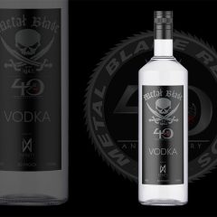 Metal Blade Records 40th Anniversary Vodka by Infinity Premium Vodka Now Available