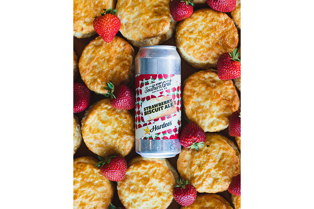 Southern Grist Brewing Partners With Hardee’s To Create Strawberry Biscuit Ale