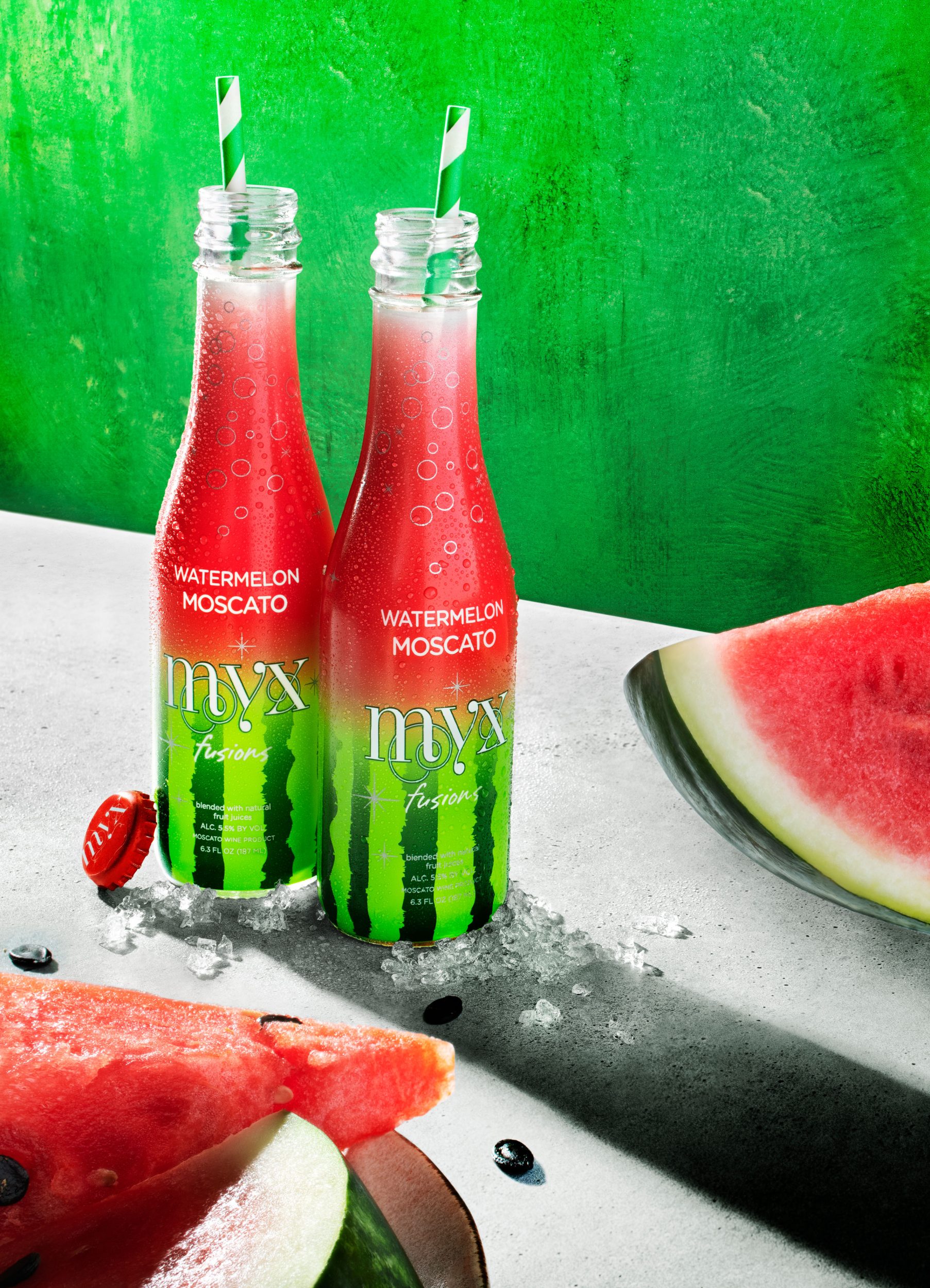 MYX Fusions Delivers Fresh Watermelon-Infused Wine (And None of The Seeds)