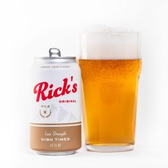 Rick’s Near Beer Launches Rick’s Original Low-Strength Pilsner