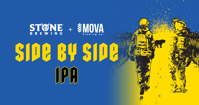 Stone Brewing Partners with Ukraine’s MOVA brewing co.