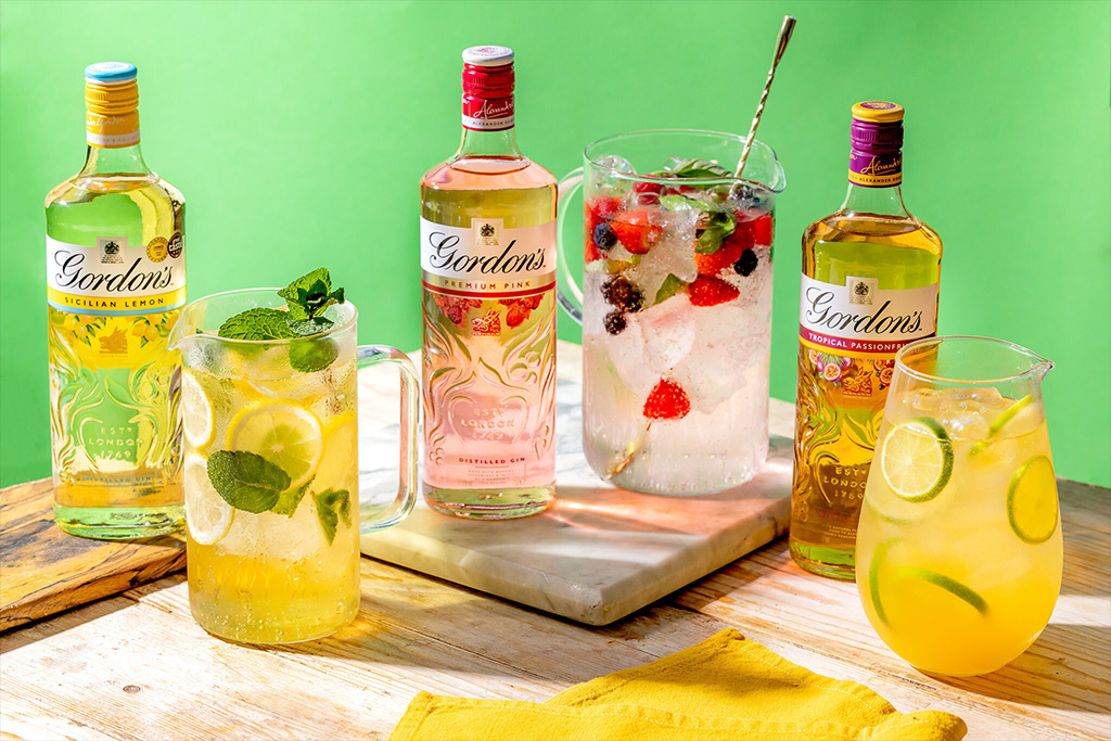 Gordon’s Gin Releases Two Minute Pitcher Creations For Summer