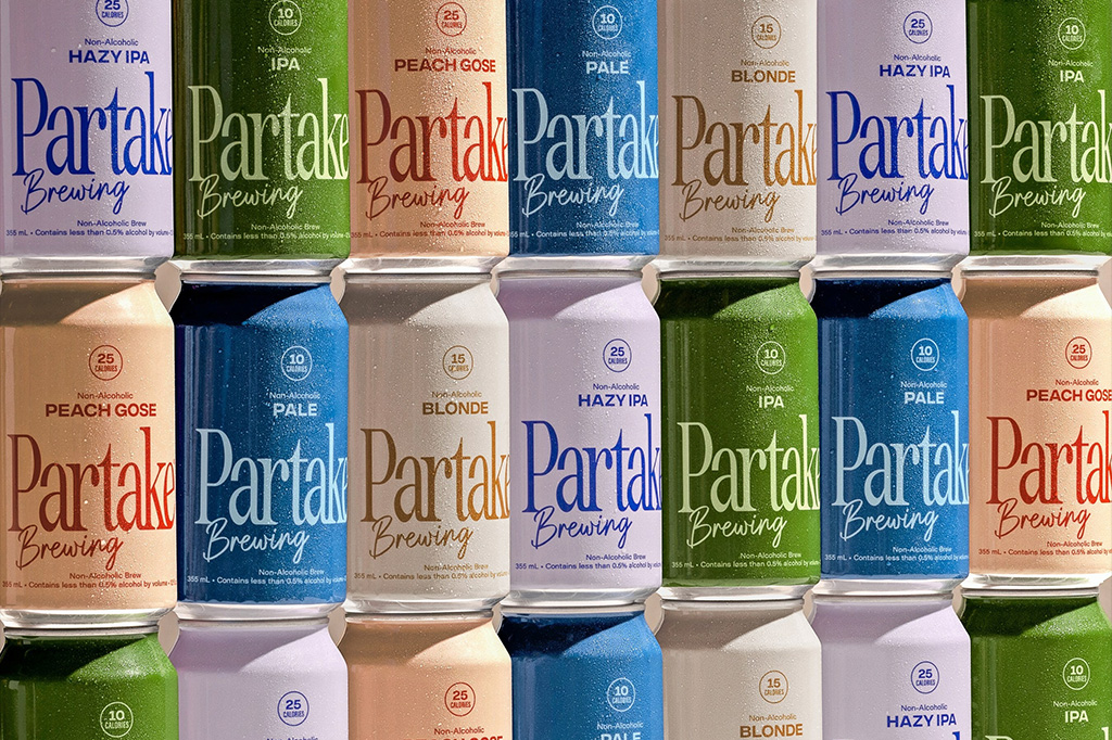 NA Craft Beer Brand Partake Brewing Unveils New Branding