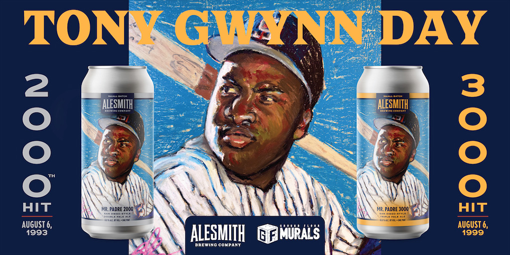 AleSmith Brewing Celebrates Tony Gwynn Day with Tribute Beer Releases