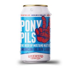 Lakewood Brewing Brews Southern Methodist University PONY PILS