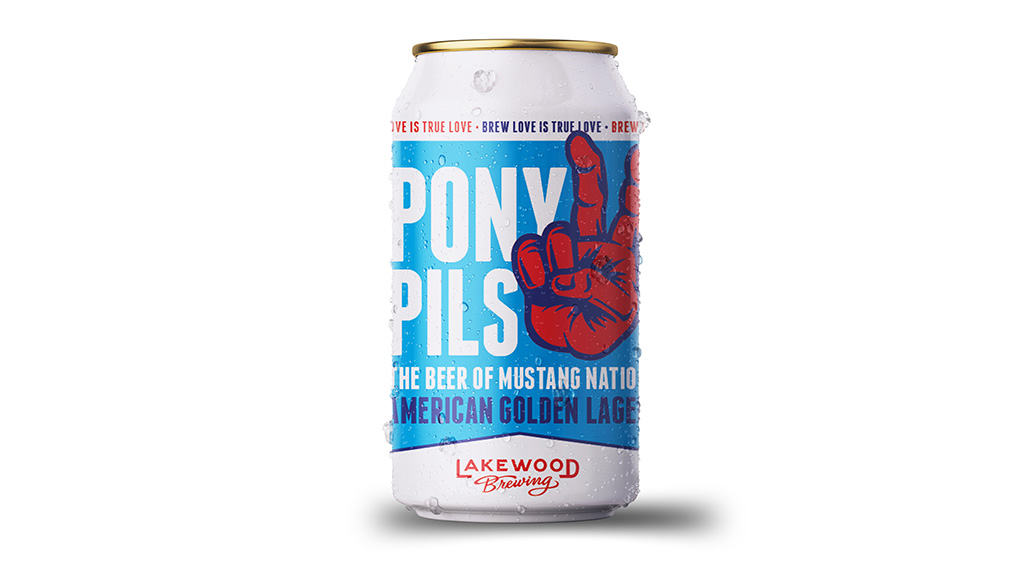 Lakewood Brewing Brews Southern Methodist University PONY PILS