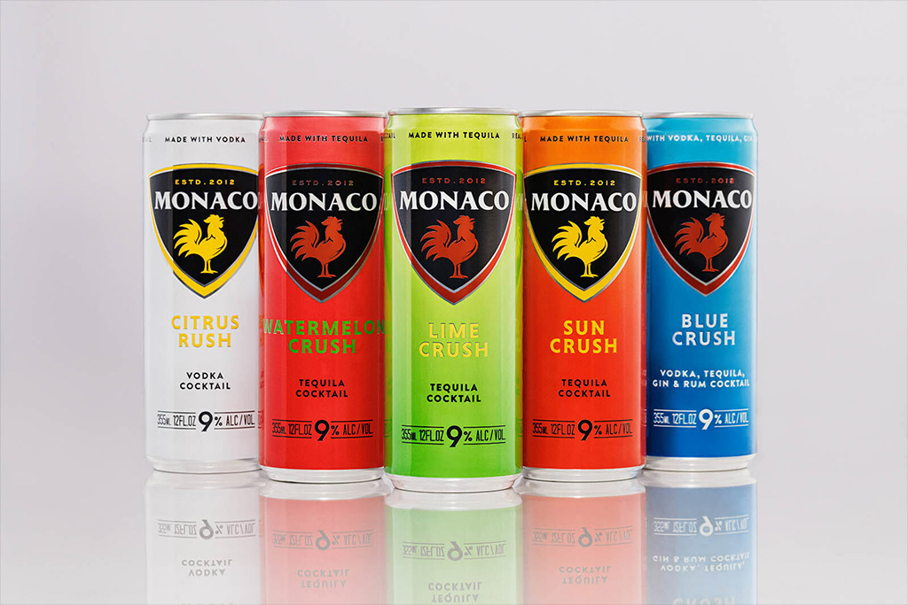 Monaco Cocktails Unveils New Look