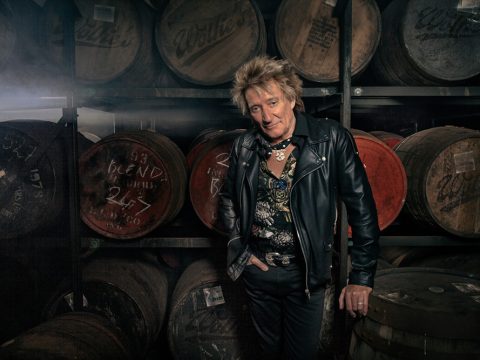 Rock Icon Rod Stewart Launches Wolfie’s Whisky In The US