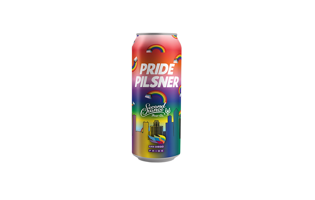 Second Chance Beer Company to release Pride Pilsner for San Diego Pride Festival this weekend