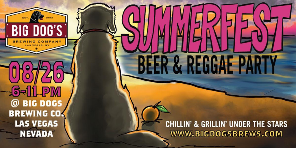 Big Dogs Brewing Summerfest Beer & Reggae Party Is Saturday 8/26