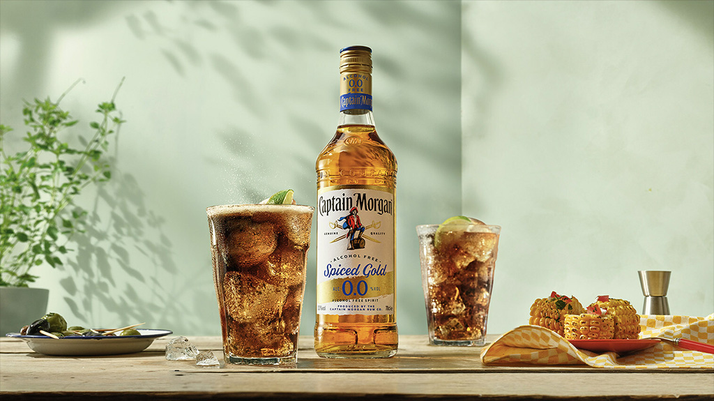 Captain Morgan Releases Captain Morgan Spiced Gold 0.0%