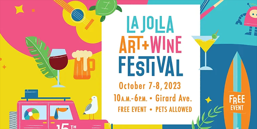 La Jolla Art & Wine Festival October 7th and 8th