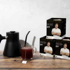 Chef Curtis Stone’s new single serve Steeped Coffee