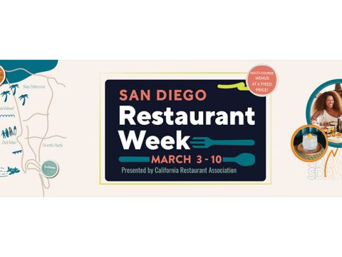 San Diego Restaurant Week Starts March 3