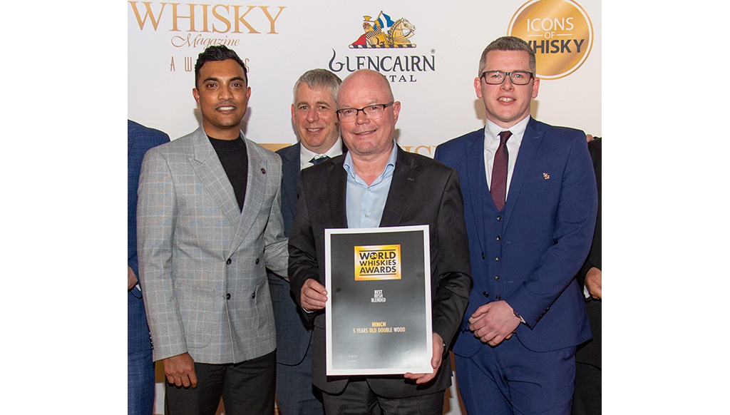 Hinch Irish Whiskey Celebrates Double Victory At World Whiskies Awards 2024