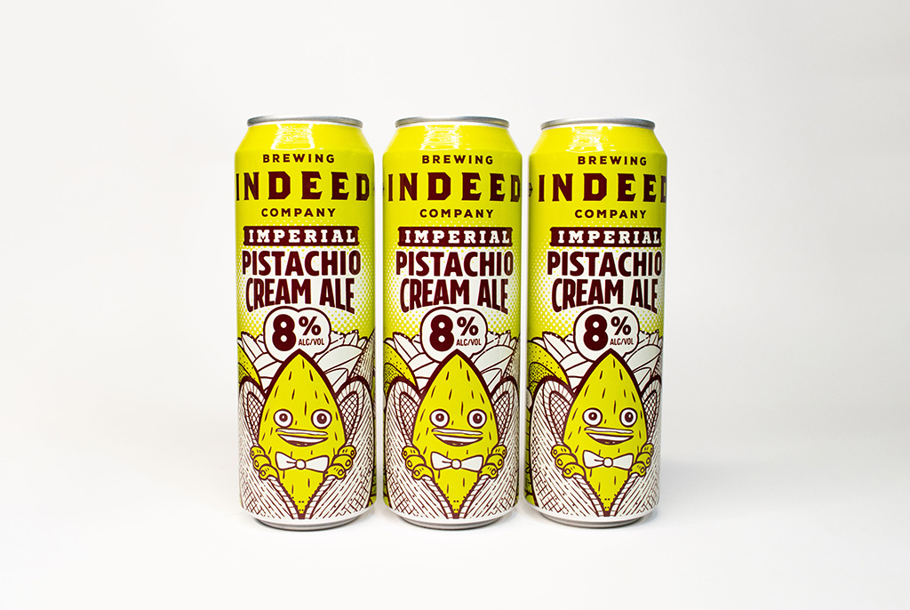 Indeed Brewing Releases Imperial Pistachio Cream Ale